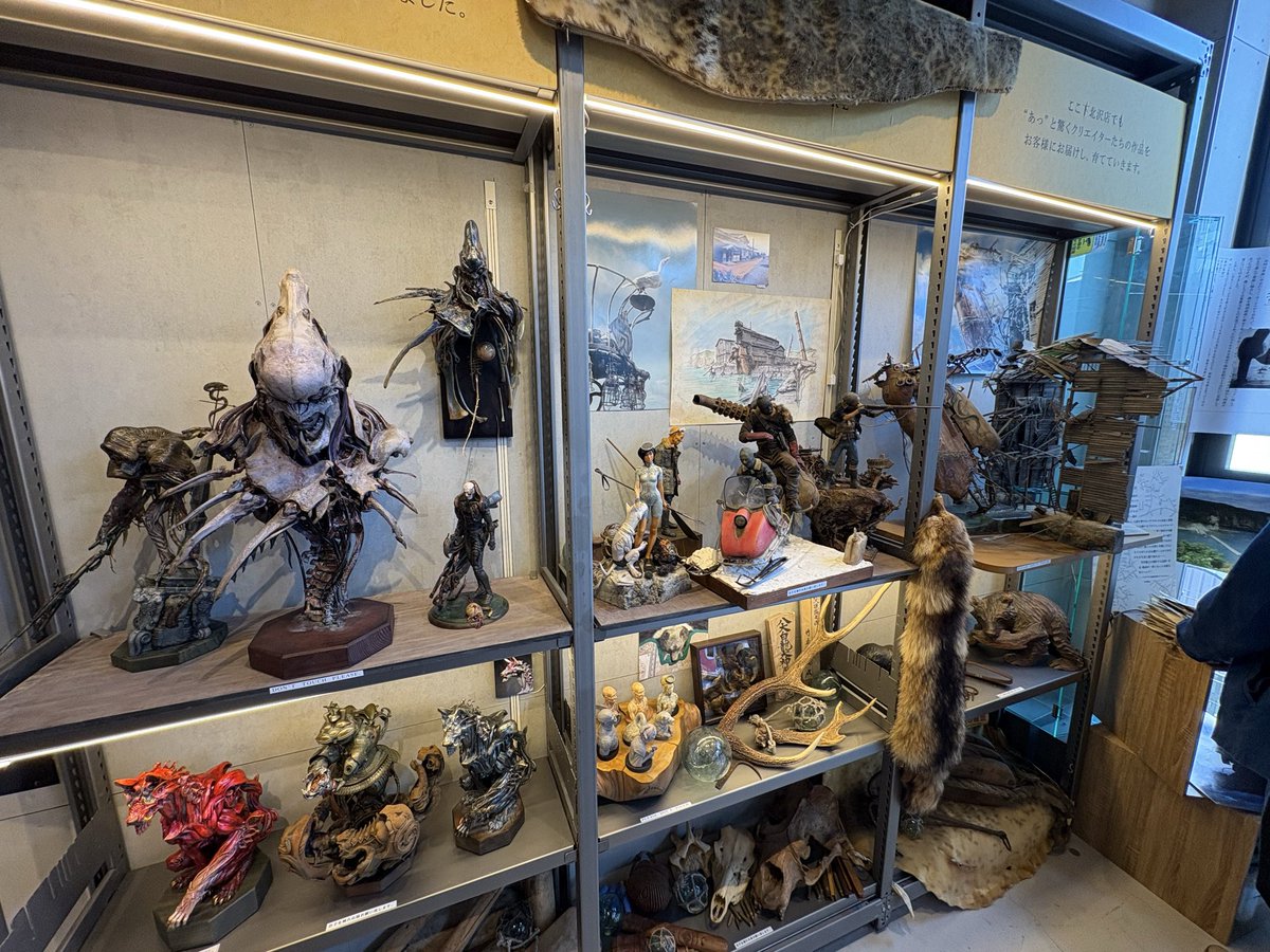 夏WFの前に『原型師の仕事展』とTSUTAYA下北沢の竹谷さんのイベントに行ってモチベーションあげあげにしてきました💪💪