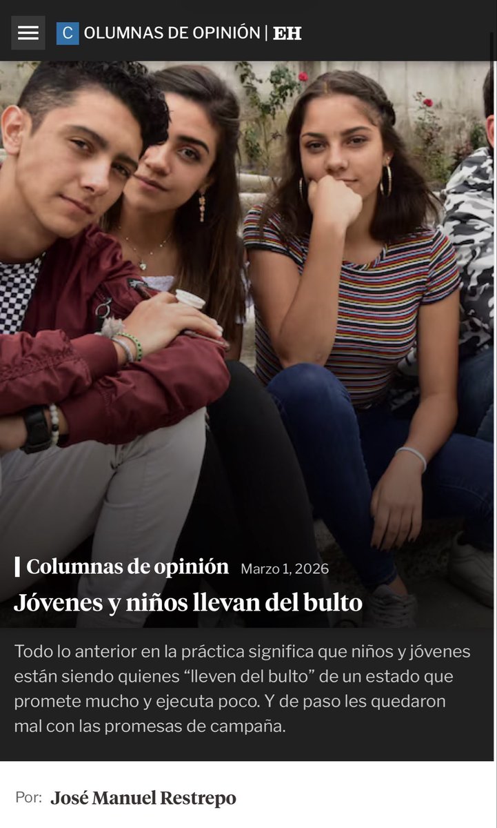 En 2022 casi el 60% de los jóvenes entre 18 y 24 años respaldaron al hoy presidente. Hoy son, paradójicamente, los más golpeados por sus reformas. La pensional compromete su futuro con déficits anuales superiores a $54 billones en la próxima década; la laboral reduce