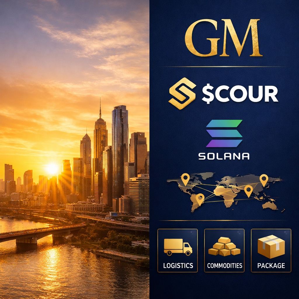 GM dreamers &amp; doers! 🧚‍♂️🧚 

A world where every package is tracked on-chain.

Where couriers earn fairly. 💸💸

$COUR on Solana is building that reality.🧱🧱

#logistics #web3 #gigworkers #solana #couriers