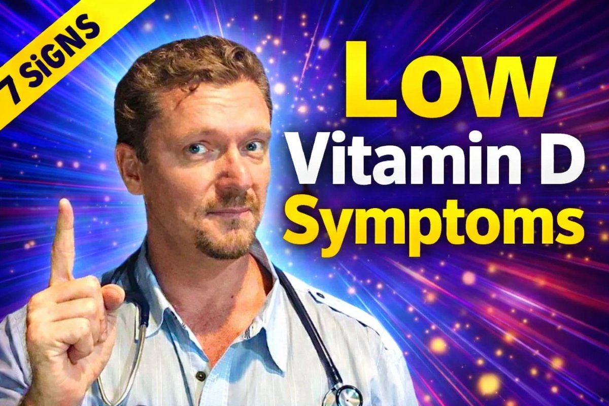 Most people with low Vitamin D have NO idea.
They don’t feel deficient, they just feel… off.
-Low energy.
-Aching joints.
-Getting sick more often.
-Mood changes they can’t explain.

Vitamin D deficiency is very common, especially in adults over 40.
Here are the 7 signs you