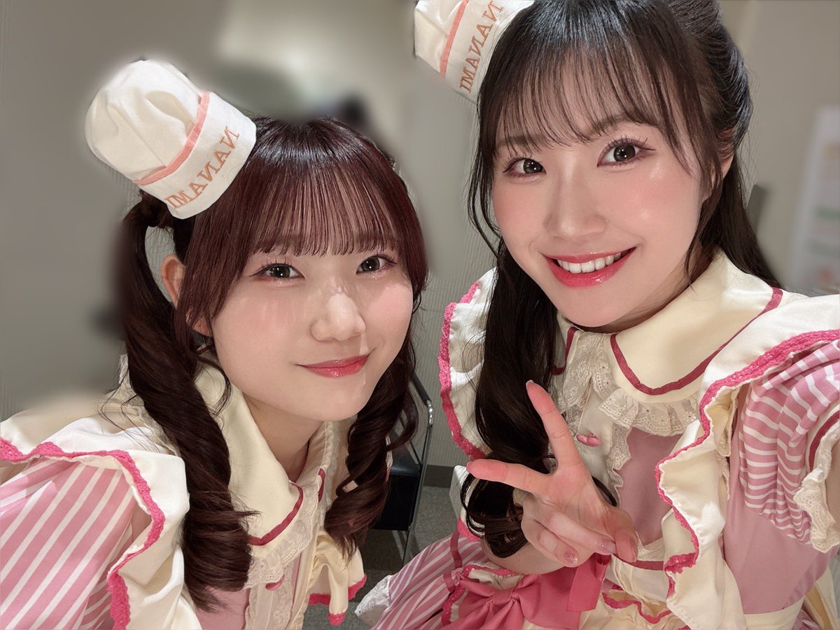nanami_7mm's tweet photo. たくさんお礼を伝えたい人たちがいるのですが…

まずは、「キッチンはマイステージ」で一緒に歌ってくださった
ななみんさん、はまなちゃん🍳♡

トリプルななみで過ごしたお時間が宝物になりました💎✨
みんなななみだけどみんな違ってみんないいの具現化ですね😂🫶

 #81PRODUCE  #81プロデュース https://t.co/oh5AX4iX6G