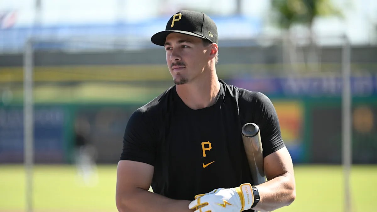 EricCrossMLB's tweet photo. Konnor Griffin ADP breakdown in NFBC DCs...

November: 244.6
December: 193.2
January: 198.2
February: 187.1
Last 3 Weeks: 175.4
Last 2 Weeks: 164.7
Last Week: 150.3 https://t.co/PNZqUgF1X4
