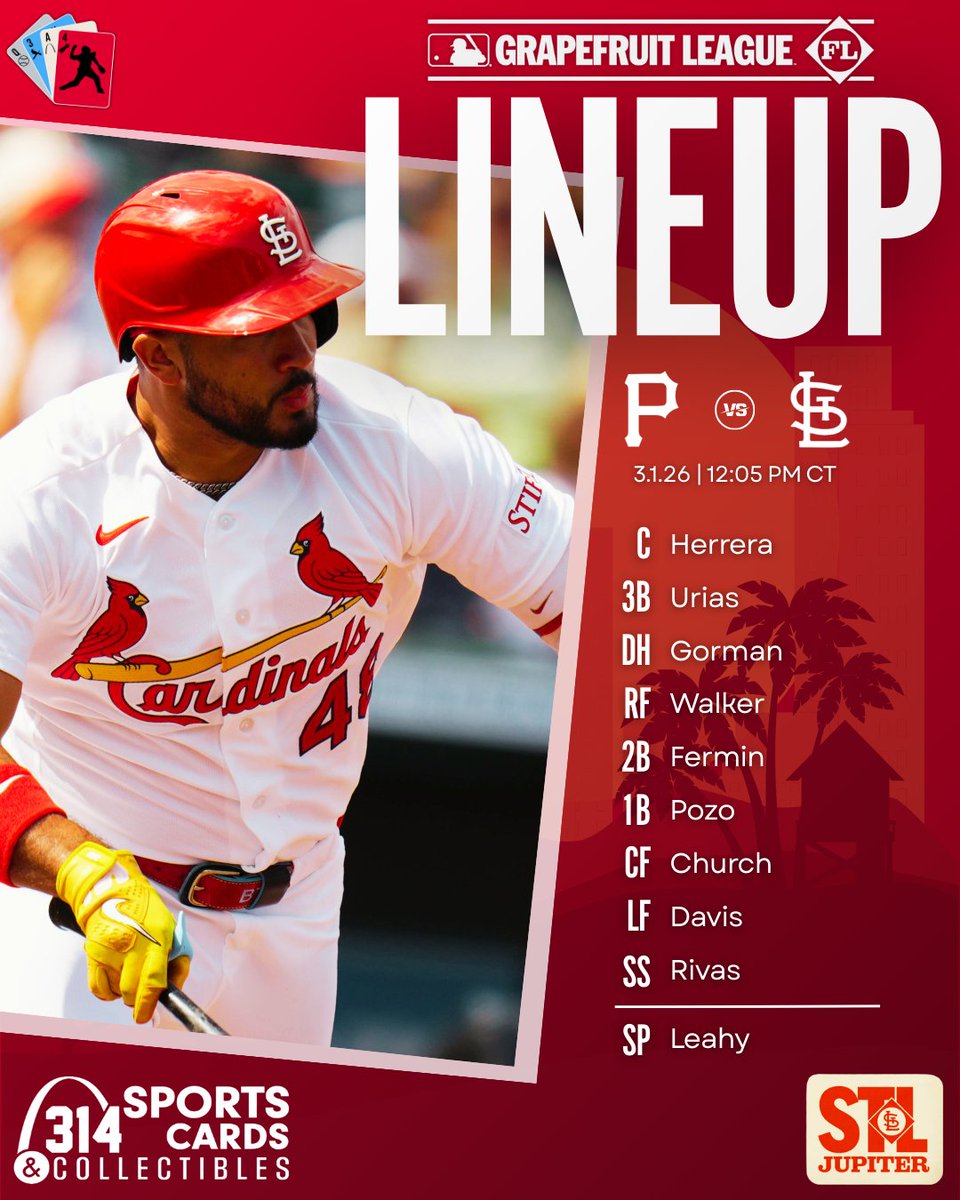 Ivan Herrera returns behind the plate against the Pirates!