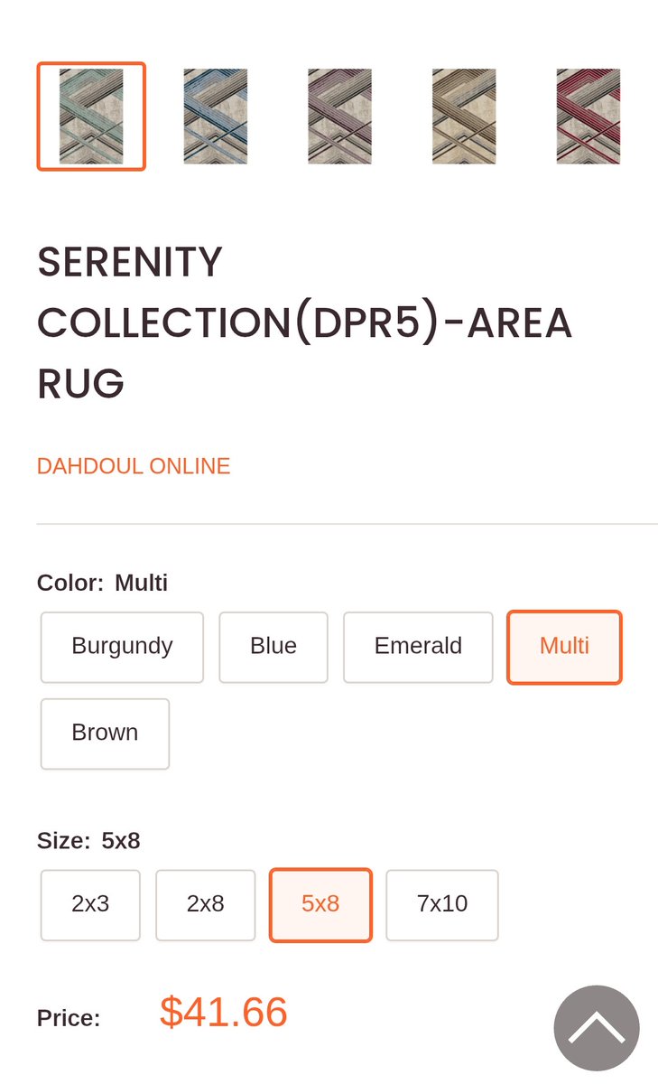 BrianWO1977's tweet photo. @GoodwillAZ - I was kinda surprised to find y'all selling a $42 area rug for $50... https://t.co/a5AXVpXhwY