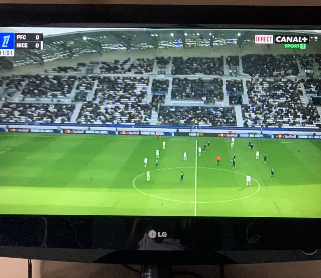 En poste pour la première de Kombouaré 
#PFCOGCN