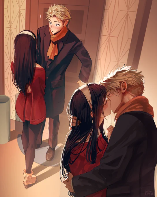 stupidly excited for the new chapter but I also need a welcome home kiss for twiyor more than I need oxygen atp #SPY_FAMILY