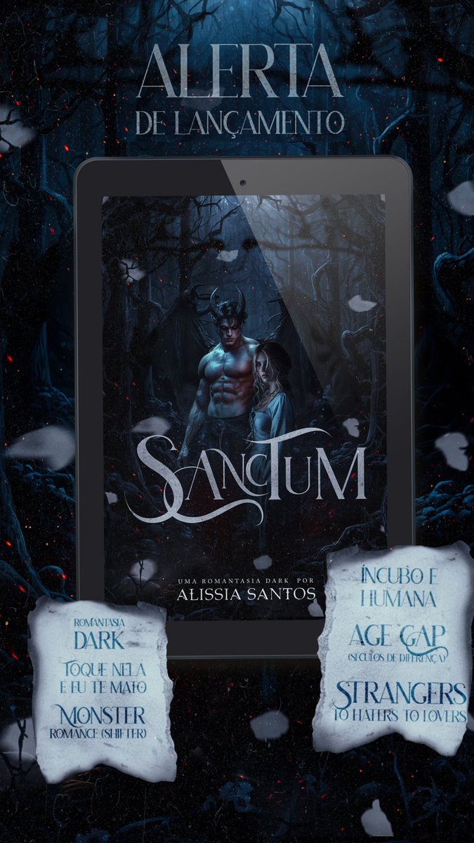 autoraalissias's tweet photo. Romantasia dark para as leitoras que gostam de livros com demônio e tab*

Leia aqui: https://t.co/baBf4410XK https://t.co/n4B6sRnJ3R