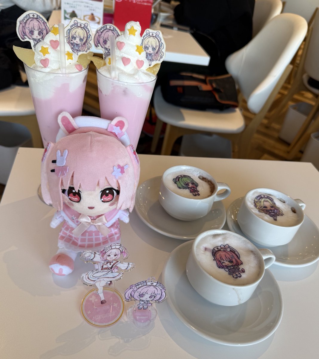 ももみちゃんのこと知らない友だちを連れて行った( ᎔˘꒳˘᎔)

#きゅきゅ女子スイパラ