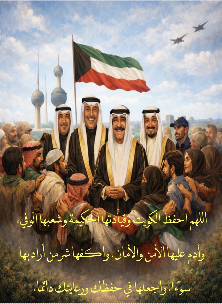 sq8_111's tweet photo. #الكويت اللهم احفظ الكويت ، حكامها و أهلها، واكفها شر من أراد بها سوءًا، واجعلها في حفظك وأمانك دائمًا يا رب https://t.co/gRqgHX8huG