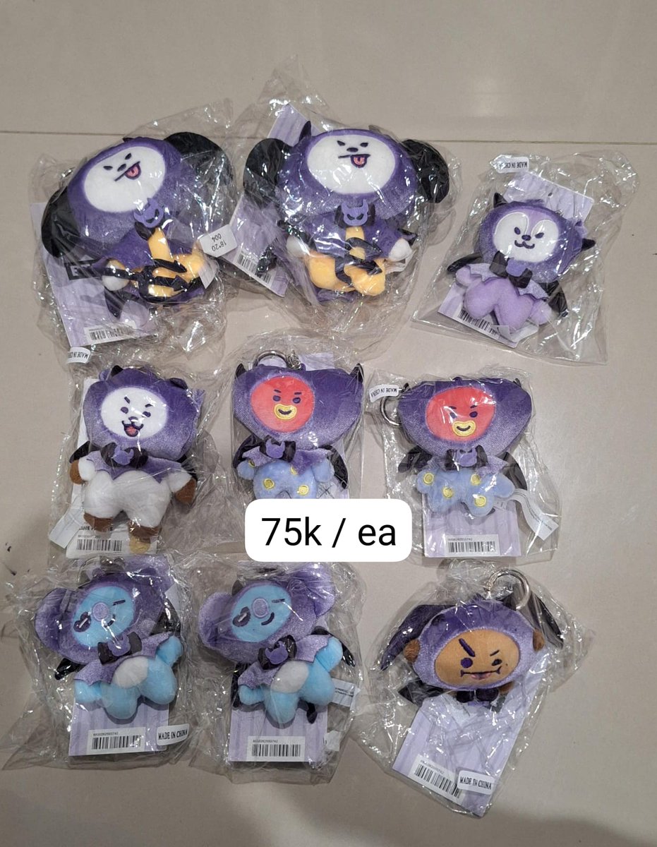 WTS / want to sell pc bts Ina

Bt21 villain unoff ch

 ❌️packing + admin 
🙅 Sensitive buyer
❌️ hnr blok
💌 Condi by dm/line
📍Sidoarjo

t. Bt21 unoff china