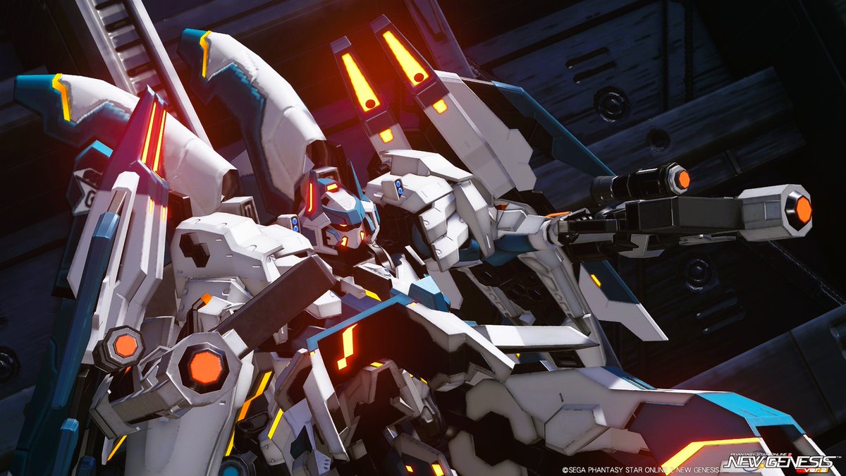 情報量の多い機体ってイイヨネ
#PSO2NGS_SS 
#キャストはいいぞ