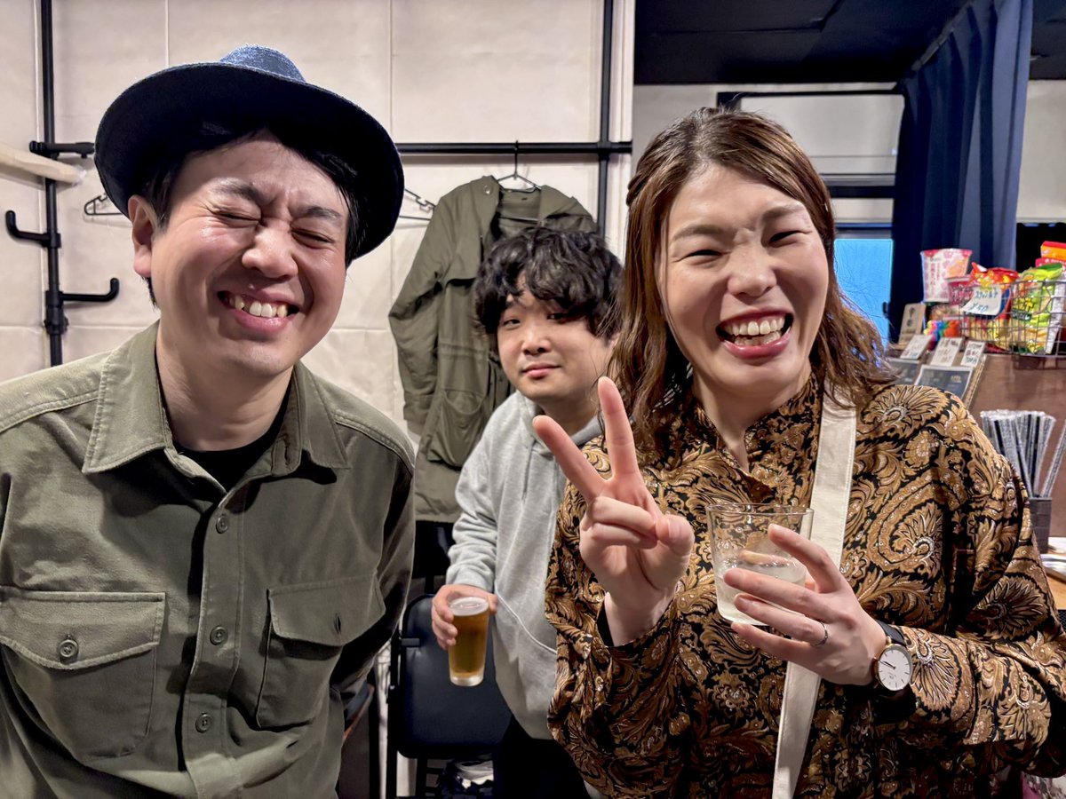 minori_outfocus's tweet photo. 「春の遠吠え2026」
改めてありがとうございました！

ふんわりレコ発（笑）でしたがCD完売しました！感激！

4年も続けてこられたことに感謝です。
桂介くん、ロンサムの森本さん、
そして足を運んでくださった皆様、
本当にありがとうございました！！
また来年🌸

📝ブログ
https://t.co/aWJOxb1EFF https://t.co/QLDJABr2Ui
