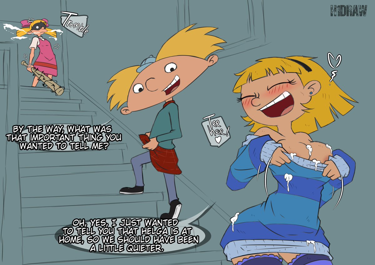 Hey Arnold - Olga Pataki - back door

Well, at least the poor guy's going to die happy XD... painfully happy... that's why it's a bad idea for your girlfriend to have a baseball bat handy XD