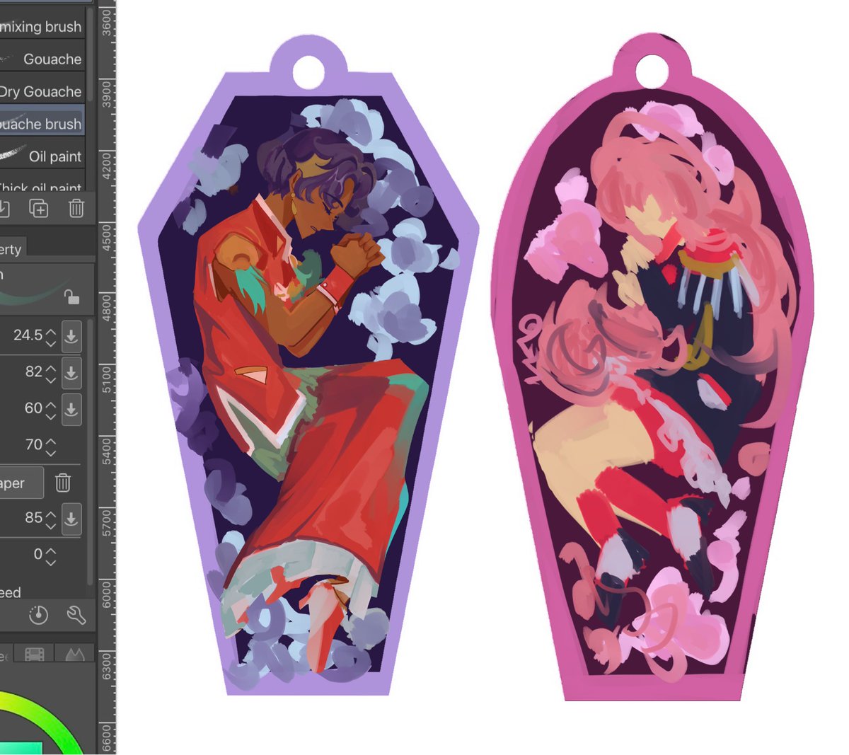 lil wip on the wooden utena merchies :3 #rgu
