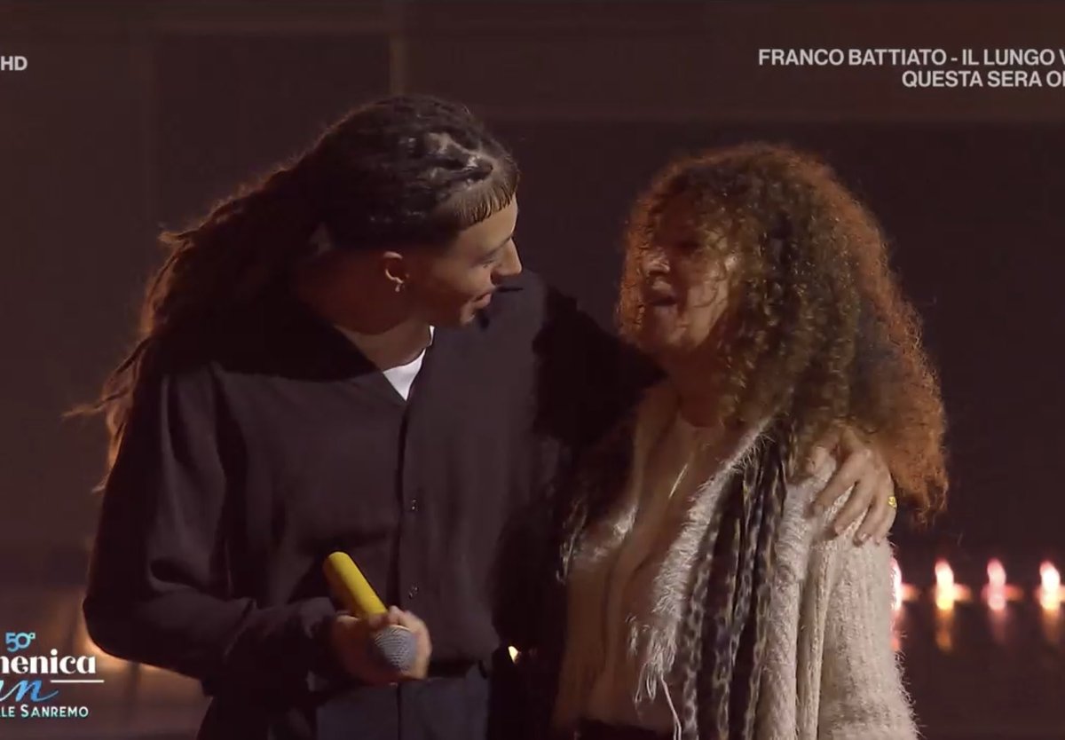 “all’eurovision sarei andato per far casino”  #DomenicaIn