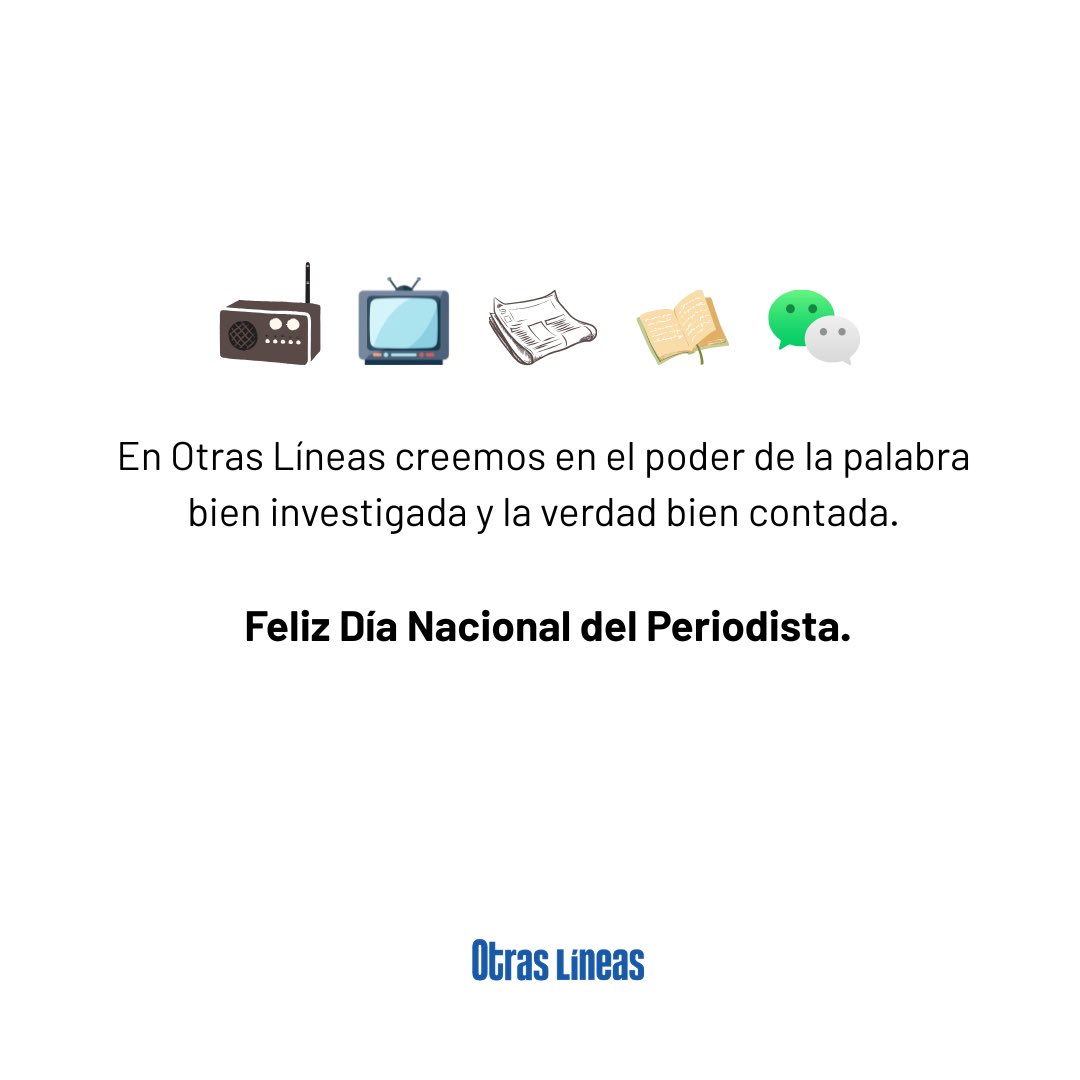 otraslineas's tweet photo. Detrás de cada historia hay compromiso, investigación y vocación.

Gracias a quienes hacen del periodismo una misión diaria 🧡💙

#OtrasLíneas #Nicaragua #Asesoría #ServiciosDeRedacción https://t.co/IJAAXES9IP
