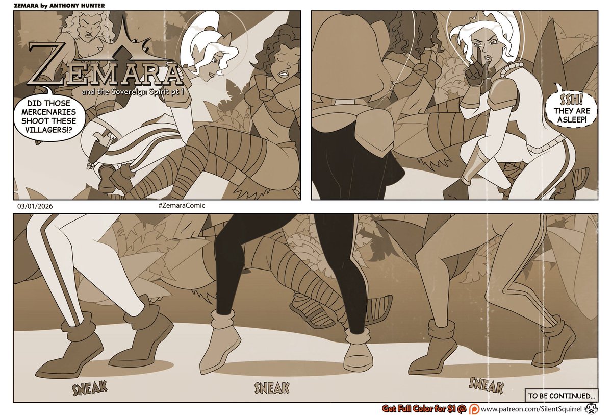 Something strange is afoot at this village… #comics #zemaracomic #indiecomic #webcomics