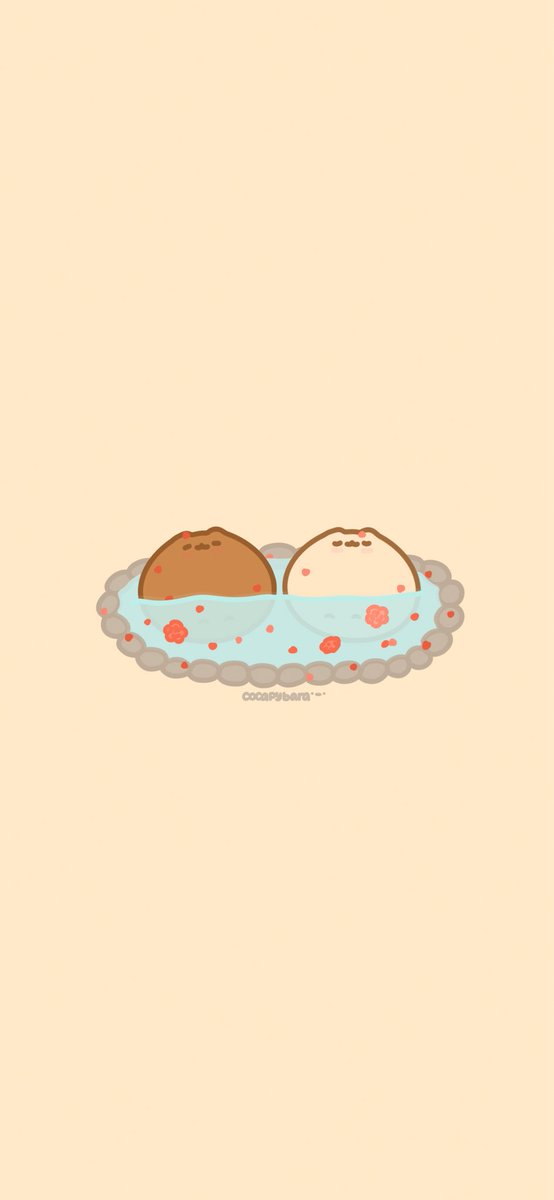 cocapybara_'s tweet photo. こかぴバラ温泉🌹♨️

#こかぴ #ゆるいイラスト https://t.co/d3GjGFwPot