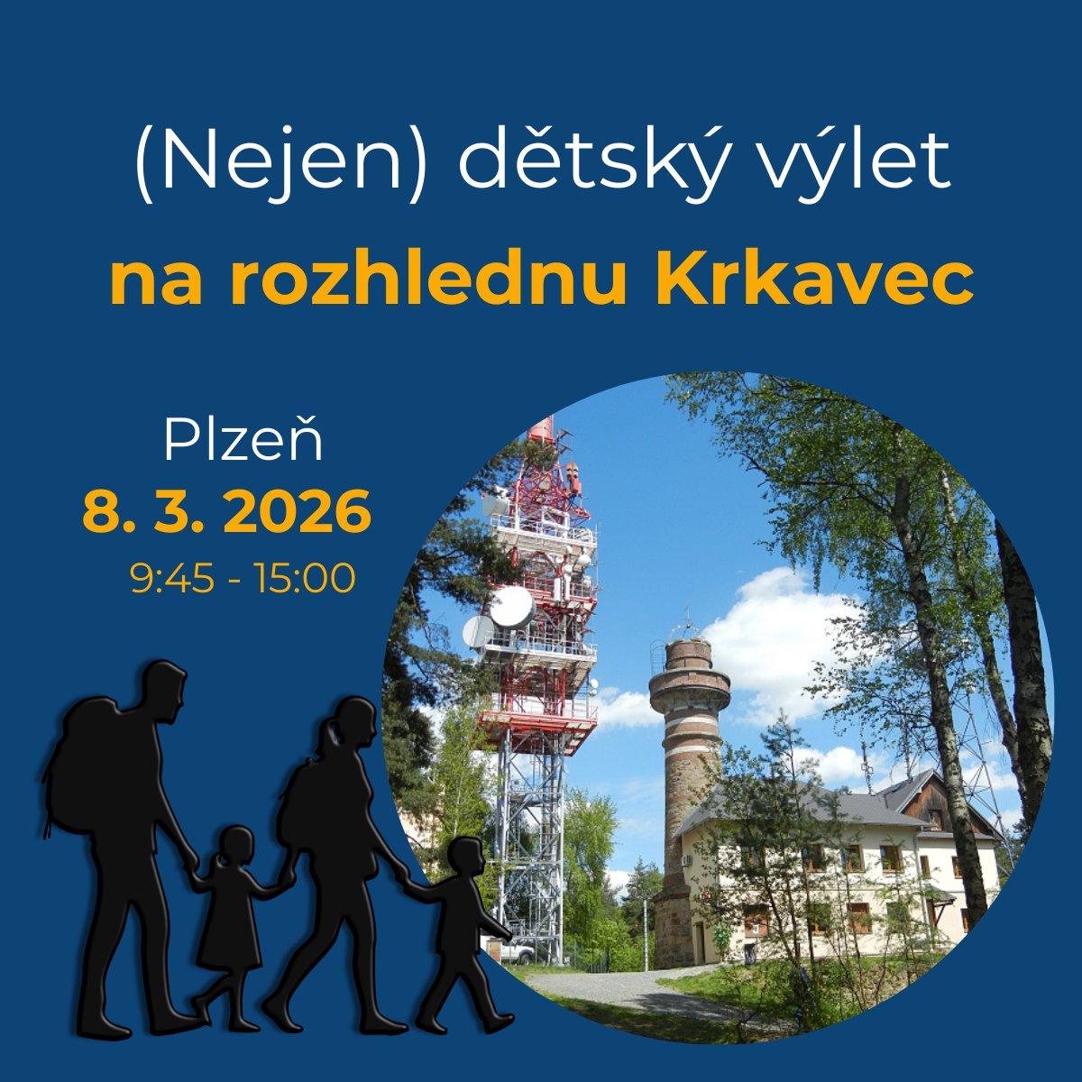 Je libo procházku s dětmi?
SIG Děti Plzeň zve na výlet na Krkavec a místní rozhlednu.
Účastníky čeká cesta zpestřená úkoly a šiframi, nahoře pak opékání buřtů a čas na společné povídání i výhledy do krajiny.
Přihlášky: intranet.mensa.cz/prihlaska/reg_…