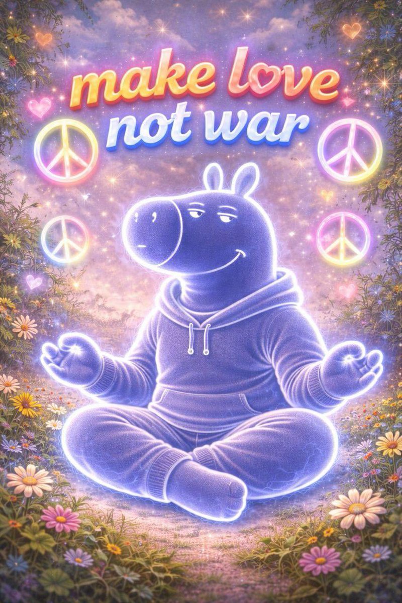 Gm, happy Sunday. 

In a world that often glorifies war, Soulguy stands firm in a different fight, the fight for peace.