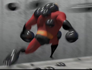 GabbingGreg's tweet photo. There's something about watching a super-strong hero run with both his hands totally gummed up - his two biggest weapons completely disabled almost effortlessly, forcing him to run in such an awkward manner, with his arms spread apart at his sides, leaving his chest so vulnerable https://t.co/bYYlPBW78H