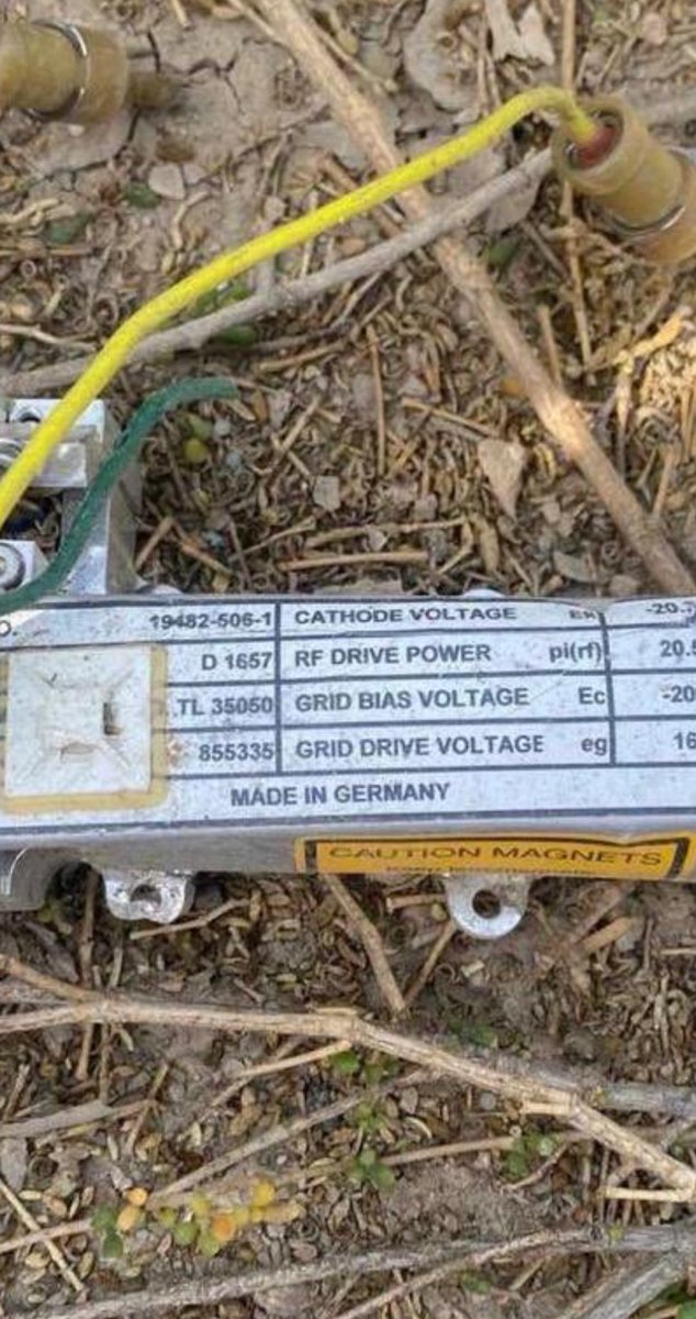 ‼️‼️‼️

Panie <a href="/Amb_Berger/">Miguel Berger</a> 

Jakiś komentarz do elementów irańskich rakiet⁉️
🙄