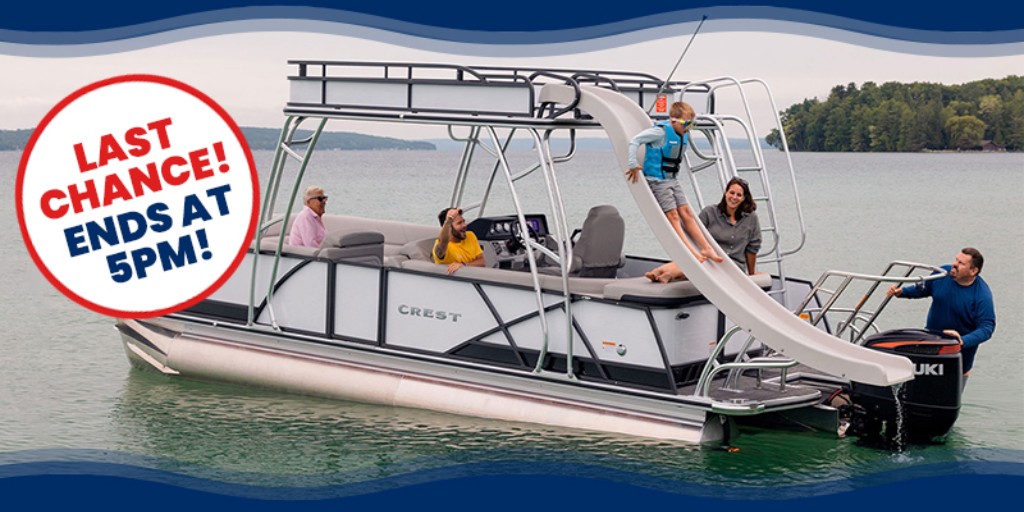 ILBoatShowSale's tweet photo. #LASTCHANCE - THE SHOW ENDS AT 5 PM!

If you're thinking of buying a new or used boat #ThisSeason, this is the last day to take advantage of the rock-bottom pricing.

🎇 Low-rate, on-site financing
🛥️ Walk through &amp; feel 200+ boats on display
🤝 Meet the best local dealers https://t.co/y720BkYiIQ