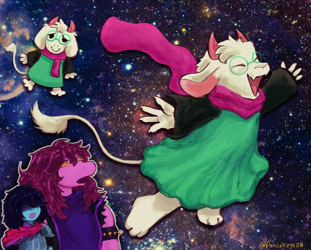Ralsei how are u floating #DELTARUNE