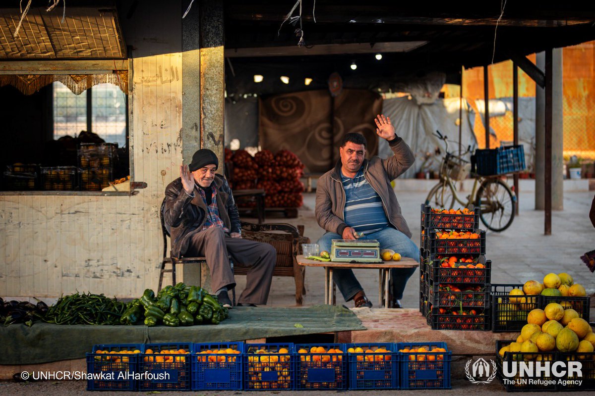 Za'atari and Azraq Refugee Camps tweet media