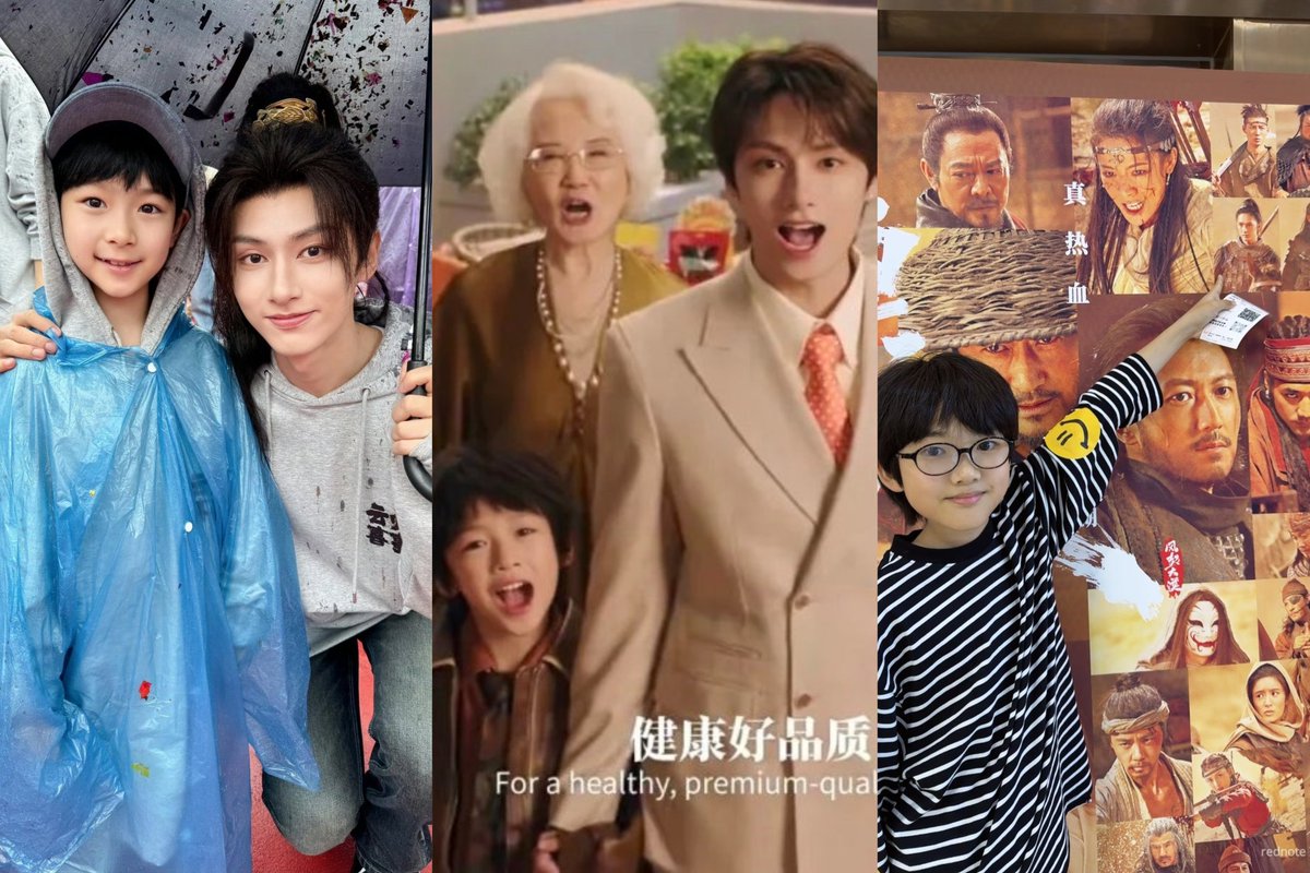 Junhui went from being a child actor himself to working with and being loved by so many child artists he worked with ❤️

"Junhui gege treats me with milktea"
"Guess who's holding junhui gege's hand"
"Gege I'm here to support you"