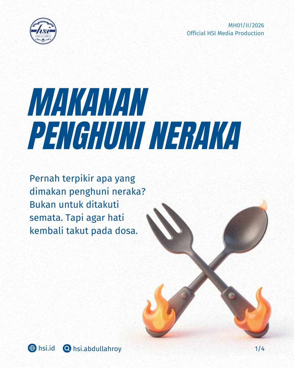 hsiabdullahroy's tweet photo. Di neraka, Allah menyebutkan makanan. Bukan untuk mengenyangkan. Bukan untuk menguatkan. Tapi sebagai bagian dari adzab. Dzari, Zakkum, dan Ghislin adalah tiga di antara makanan penduduk neraka. https://t.co/DzBhjhOEL1