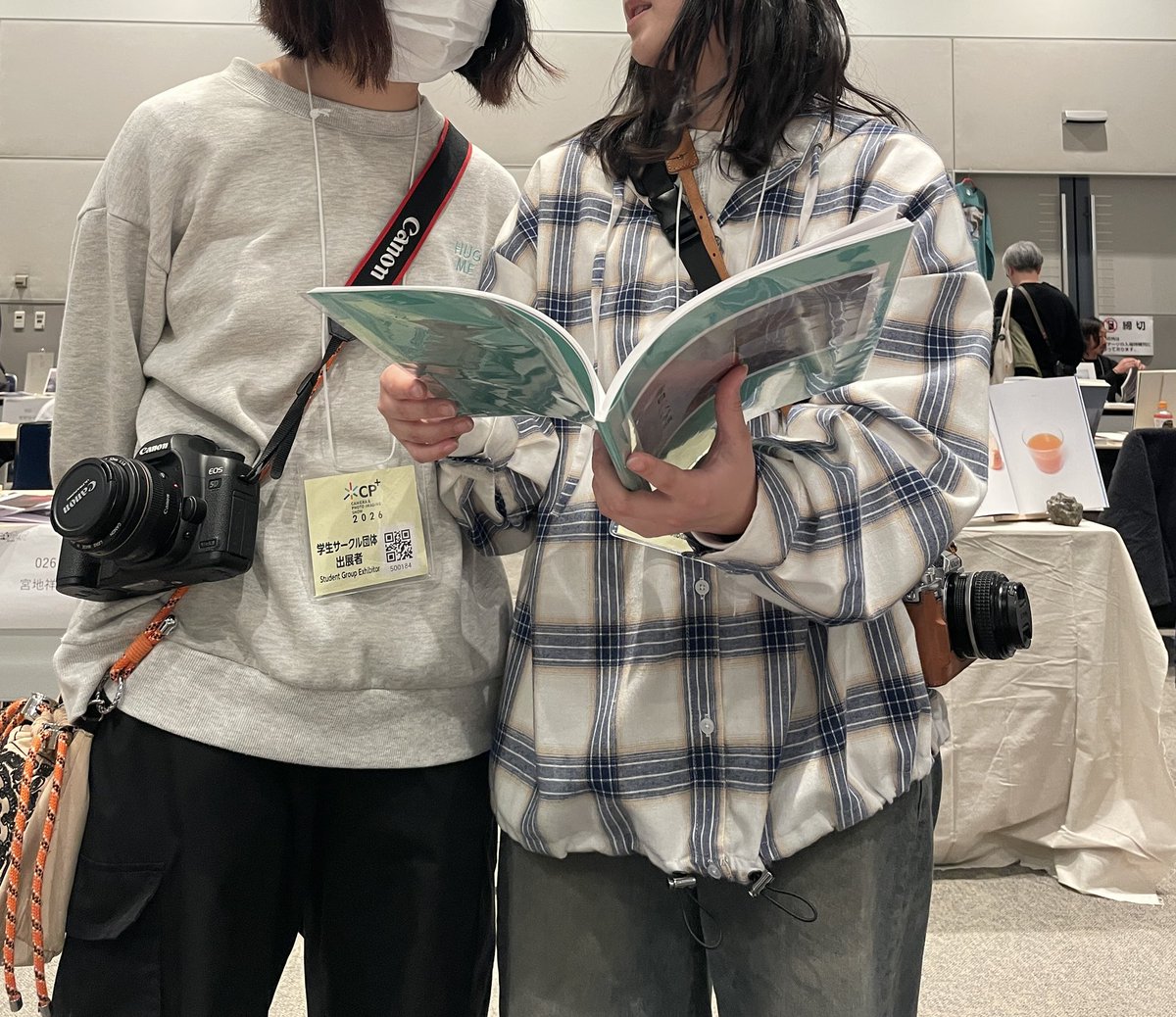 ZINES FAIRで元気な学生さんたちに1番人気はやっぱり
"今日のハゲ頭"