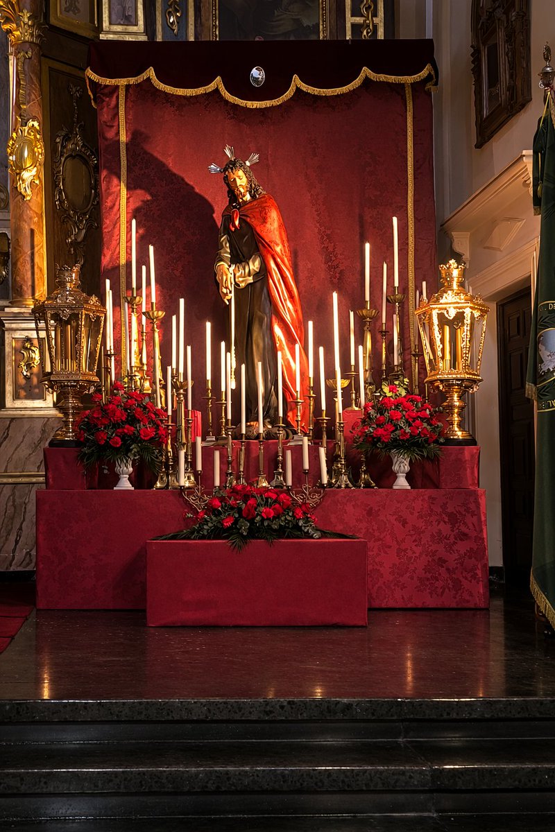 Acabamos de acompañar en el último día del Triduo en honor al Santo Cristo del Prendimiento a la Cofradía Penitencial de la Oración del Huerto y San Pascual Bailón <a href="/oracionhuertova/">Oración del Huerto</a>.

Muchísimas Gracias por el trato recibido y la invitación

#Pilar2026