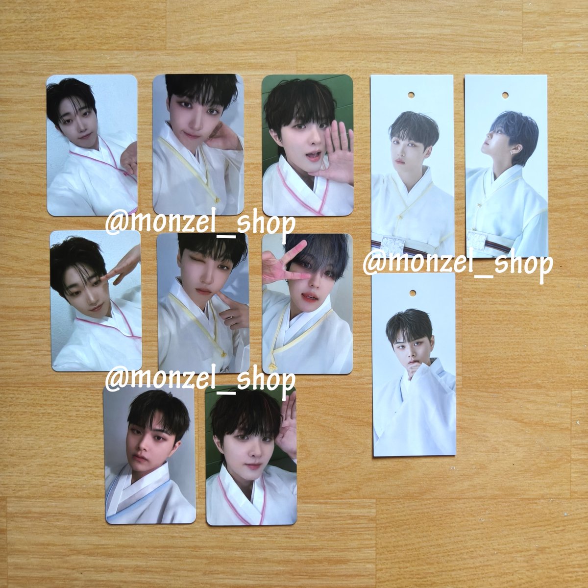 monzel_shop's tweet photo. READY STOCK

#MZ_KINGDOM

WTS (Worldwide &amp; INA)
The KingDom Special Album [the flower of the moon]  Sharing DAY ver
   ↳ Availability :
    - Album Photo Card (PC) @ 45 K / $3 each
    - Music Card (with unused QR) @ 55 K / $4 each
    - Bookmark @ 35 K / $2 each https://t.co/J9BZlNVetL