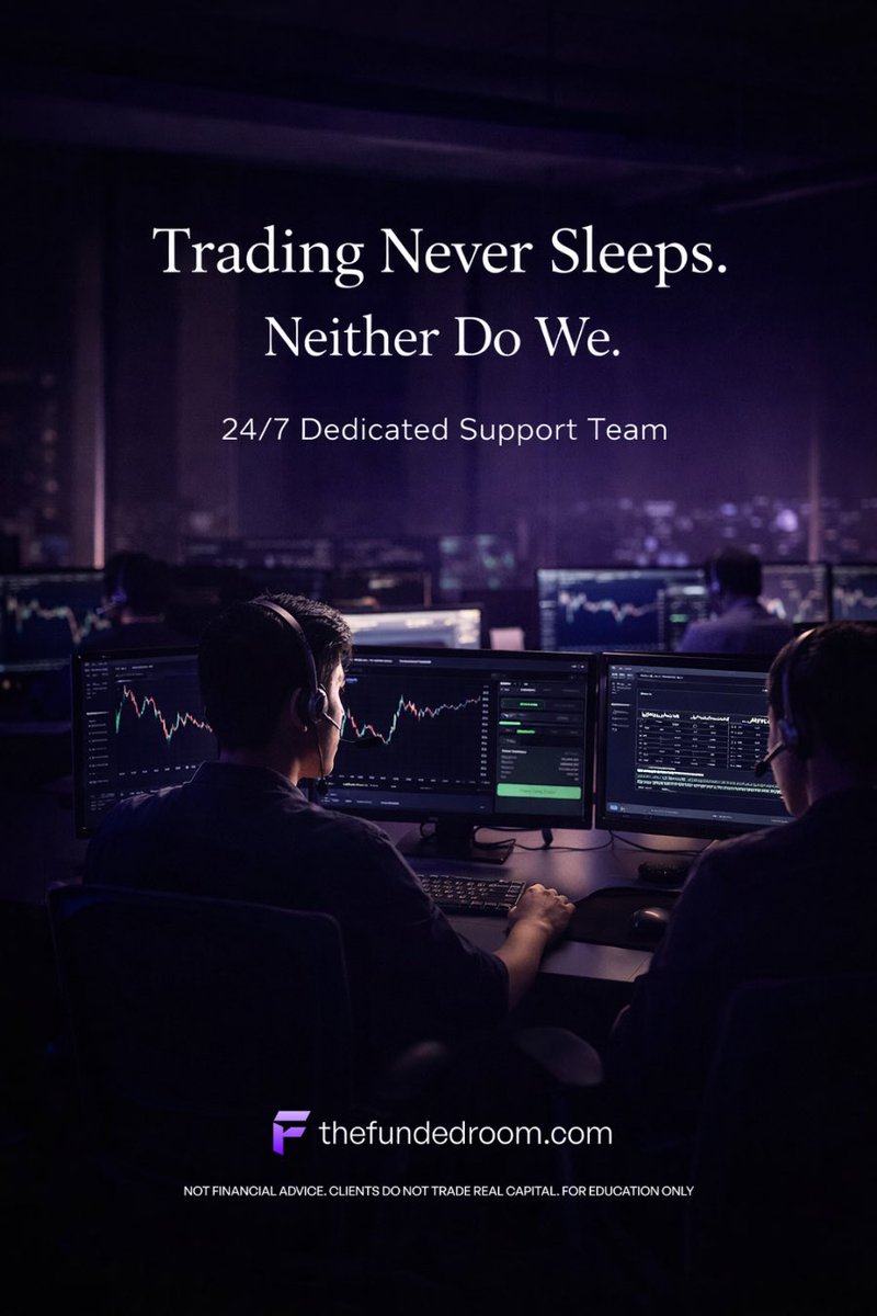 Real humans. 🤝
Real conversations. 💬
Real support. 🛡️

No bots. No scripted replies. 🚫🤖

Just a dedicated support team, available 24/7 around the clock 🌍 — making sure every question is answered and every trader is heard. 📈✨