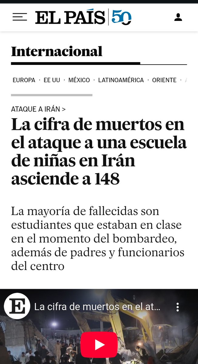 Gilbenn's tweet photo. No, no es Fake 
Mas de 85 niñas murieron en una escuela en Irán 
Nada justifica el asesinato de mujeres en Irán ni antes, ni ahora
Es así de fácil https://t.co/kmVu70qGZH