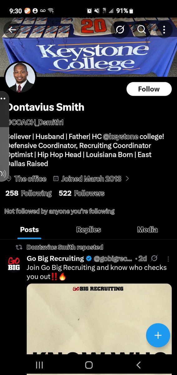 Dontavius Smith tweet media
