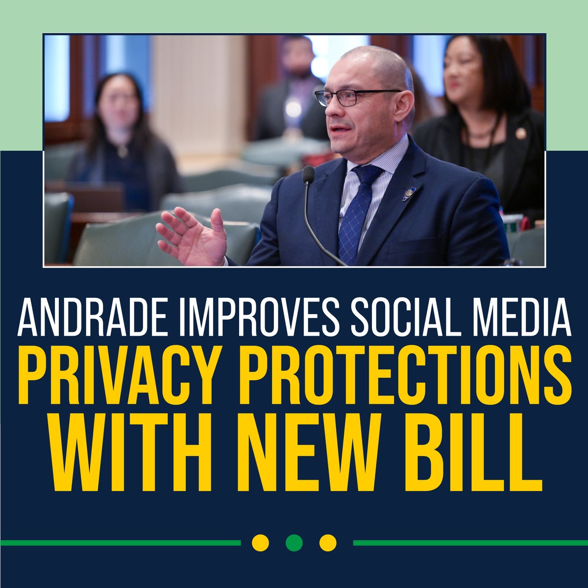 RepAndrade40's tweet image. New legislation I introduced would put people in control of their data privacy by making it easier for them to delete their social media accounts and all information attached to them. 

Learn More: ow.ly/fXsZ50YnEqp

 #DataPrivacy #PrivacyProtection #OnlinePrivacy