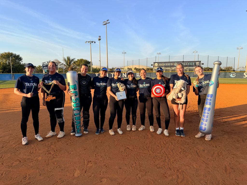 EckerdSoftball's tweet photo. Celebrating the Tritons who set the standard with their energy &amp; impact this week. Keep up the great work! Go Elise, BR, Faith, Maddie, Soph, Gracie, Mayson, Mia, Reese &amp; Ella!
#CatchTheWave #TritonSoftball #WinTheWeek https://t.co/gMvXOb5P1g
