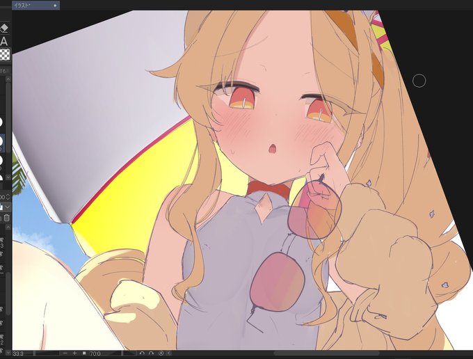 季節外れだなー 