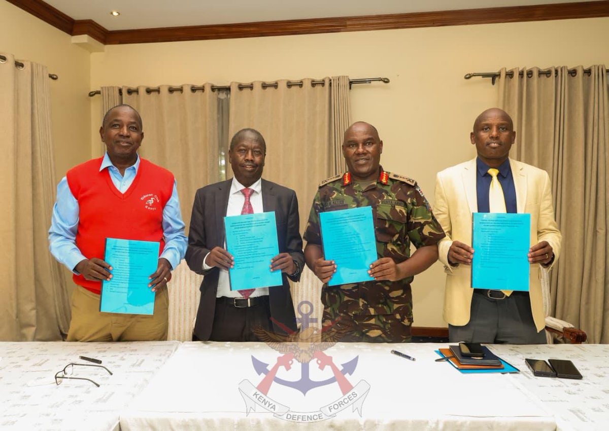 Kenya Defence Forces tweet media