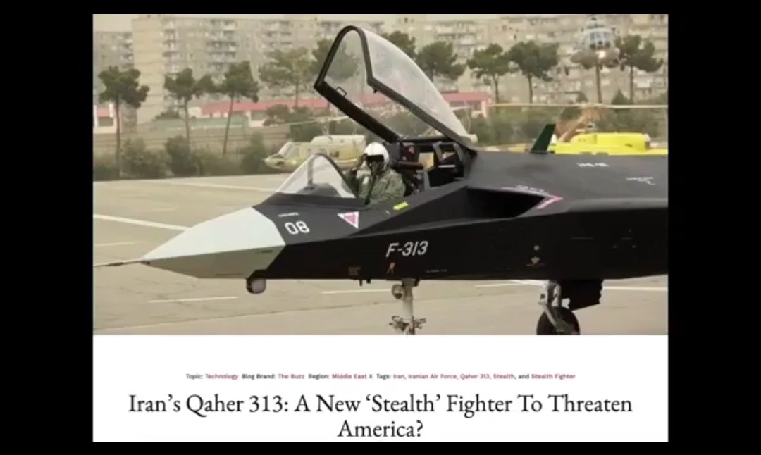 İran 2013'te 5 nesil savaş uçağı yaptık diye halkına bu uçağı göstermişti.

Uçak f35'ten daha üstün, radara yakalanmayan hayalet uçak olarak tanıtılmıştı. 

Peki bu savaşta,bu uçağı gören oldu mu ?

Bir ülke yönetiminin,kendi halkına yaptığı en büyük kötülük,olmayan bir şeyi