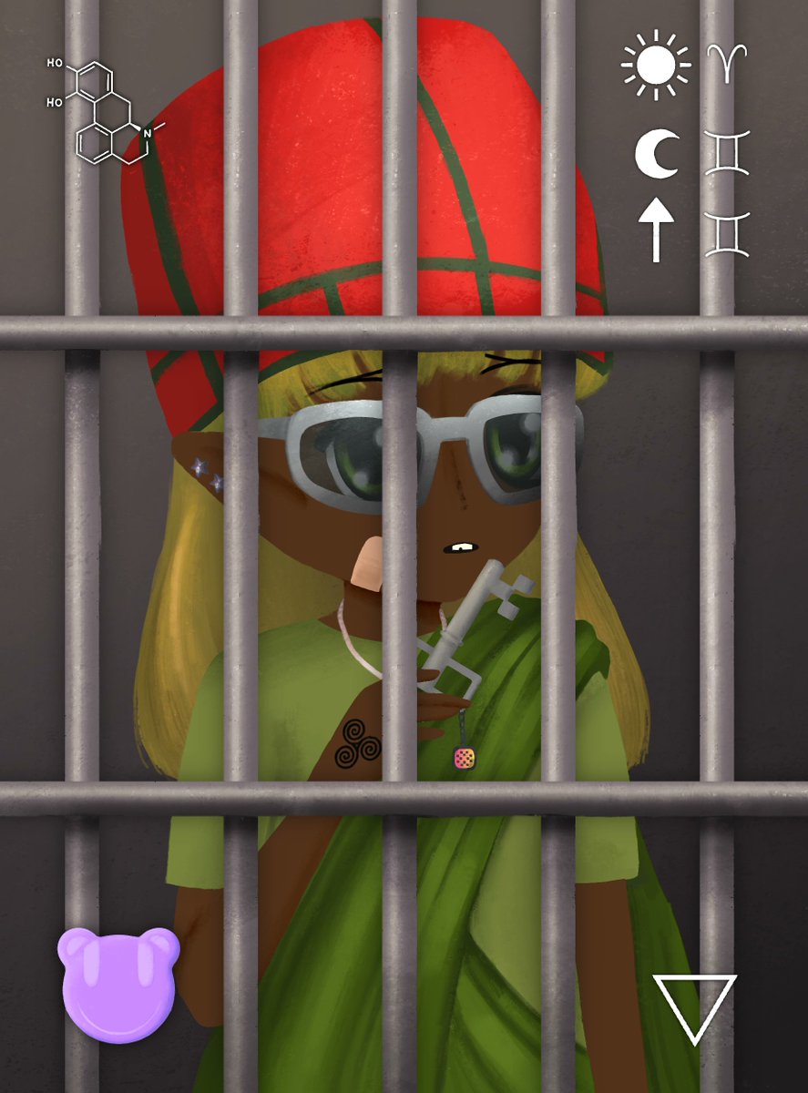 You are your own jailer - and you hold the key.

Mibera