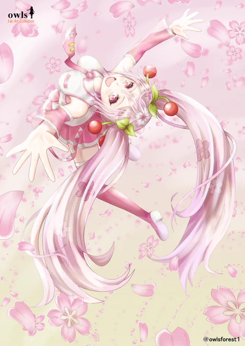 そろそろミクの日に備えて描いていきたいと思います。 間に合えば良いのですが その間に過去のミクを出していきます。 #イラスト #桜ミク