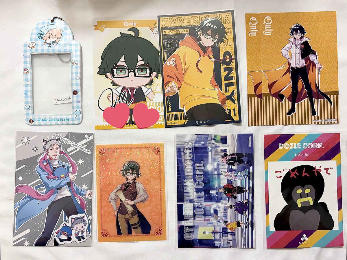noa_exch's tweet photo. 【 交換 譲渡 買取 】 ドズル社 特典 

【 求 】 固定  > その他☃️
          or 定価＋送料

【 譲 】🦍🍆🍌☃️🐷

詳しくはALTご確認ください。 https://t.co/AlXtdfaWip