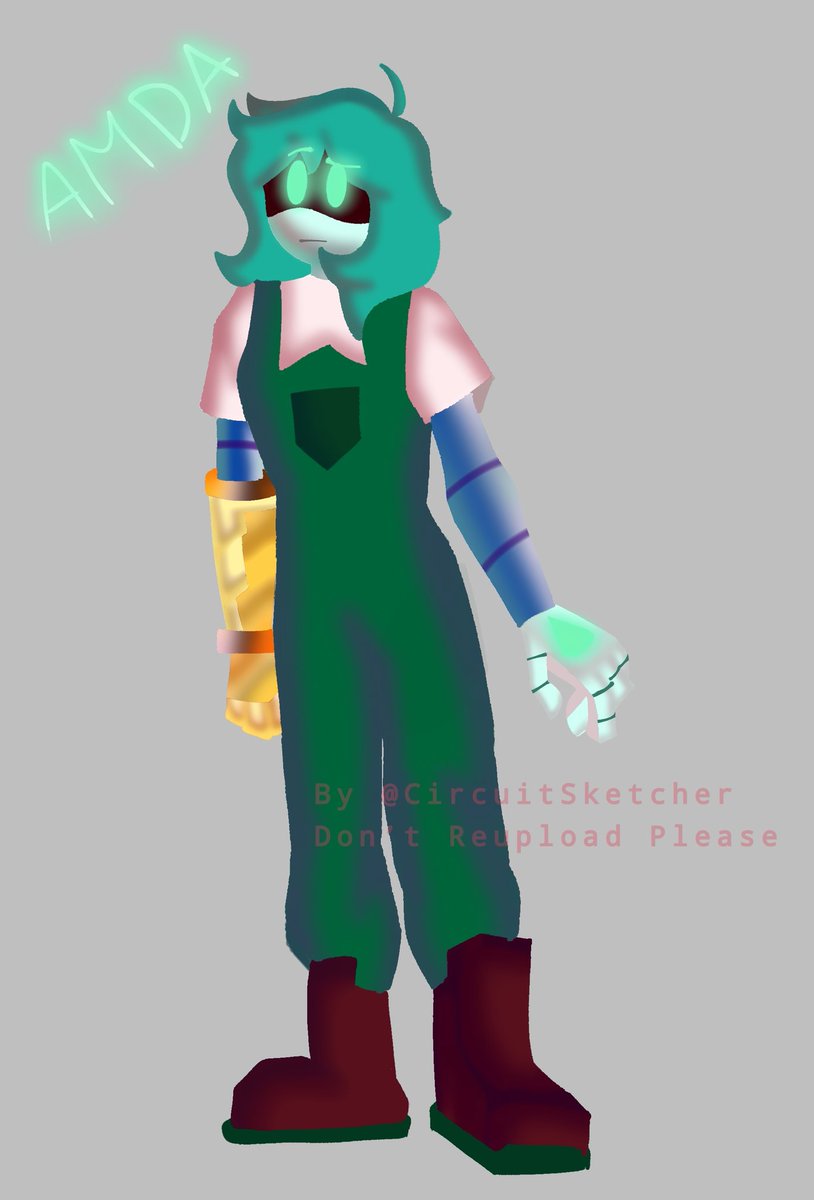 Someone with minimal participation 
#MurderDrones
#amda
#Fanart