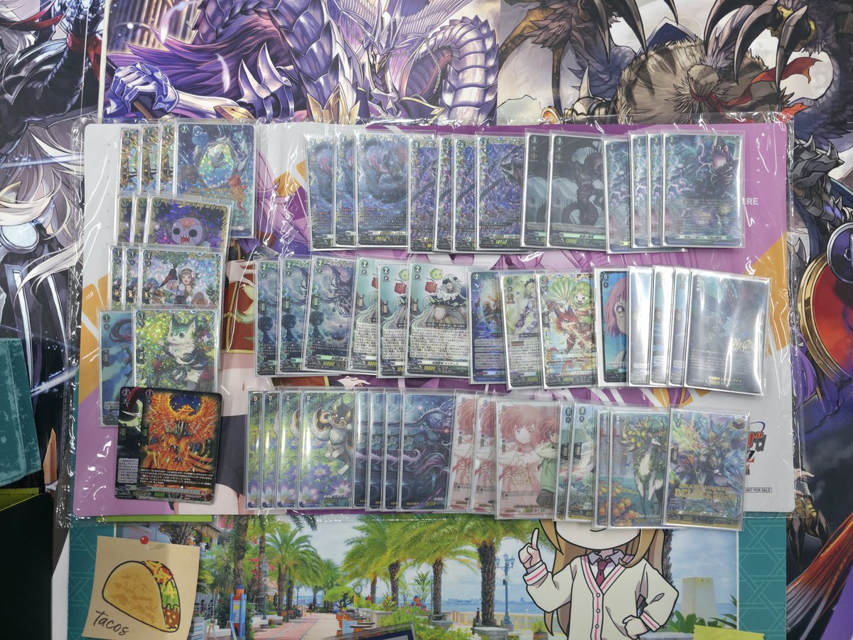 Agora Nao playmat 1 Mar
Firdt place 🥇

R1 Rewinder W
R2 Alfred W
R3 Odium W

Top 8 Overload W
Top 4 Overload W 
Finals Youth W

Went down to chill but never expect to bring home the playmat 🤣🤣

Deck just too good!
Filter, compress and check trigger to win🤗

#VGTopdecks