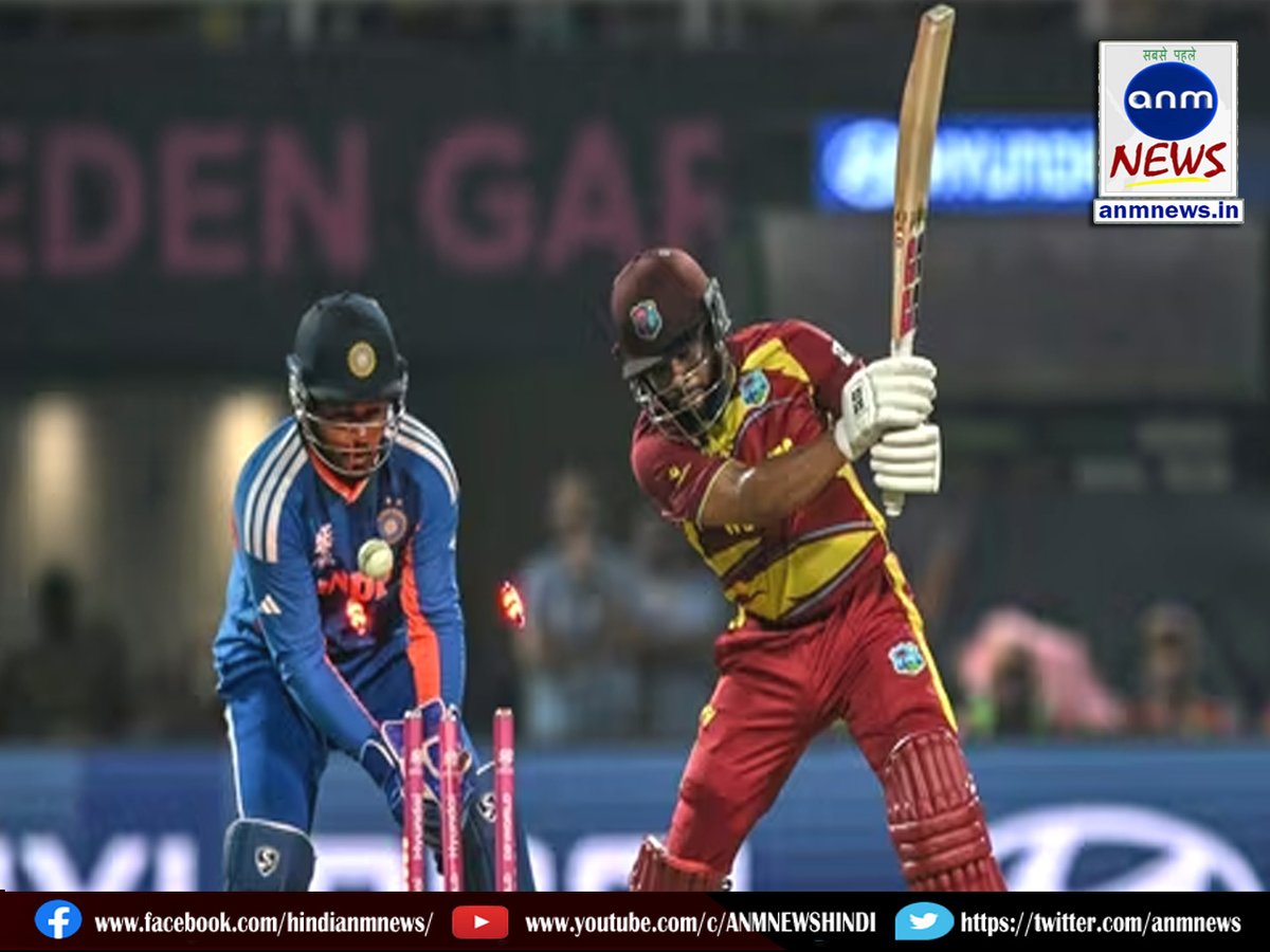भारत को मिली पहली सफलता 

anmnews.in/icc-mens-t20-w… 

#AnmNewsHindi #India #T20WorldCup #westindies