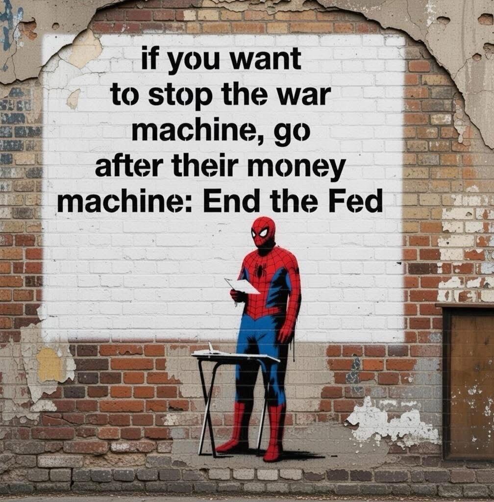 The only way out!
#Bitcoin