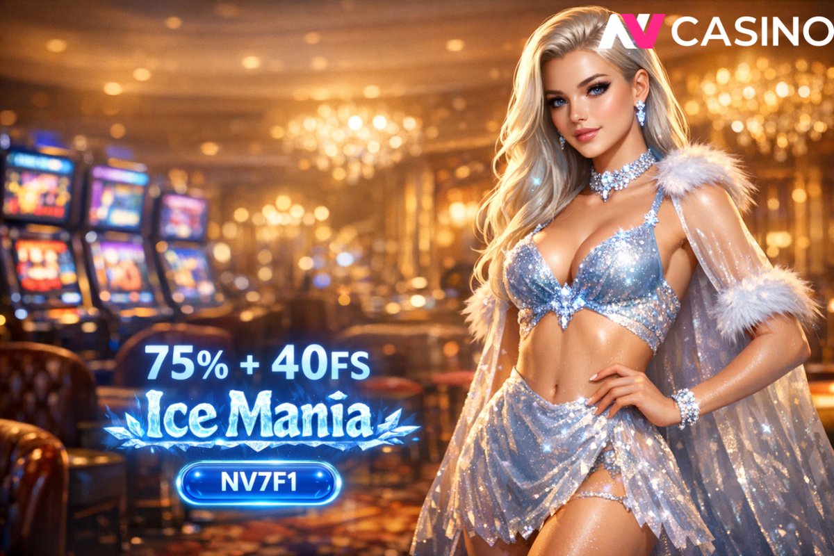 Play today, win tomorrow! Your dream is within reach!
NV7F1 ➡️ Ice Mania
🪙Min. deposit: 20€
🪙Max.Bonus: 500€
🗓️Bonus active 3 days